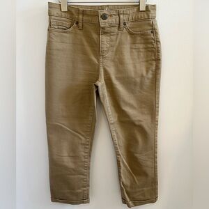 St. John's Bay Women Straight Leg Tan Jeans